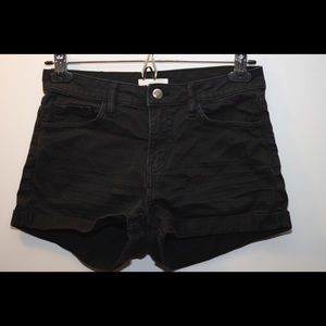 Black Jean Shorts, 2-4
